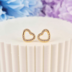 corazón con cristales